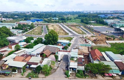 Bán đất chợ Quang Vinh 2, ngay vòng xoay Kim Hằng, Tân Uyên, Bình